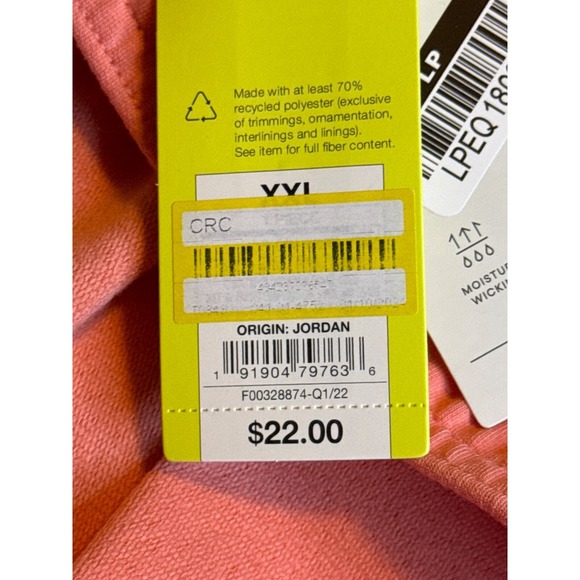 All in Motion Men's Soft Gym Shorts, Vibrant Pink, Size XXL, NWT - Picture 4 of 5